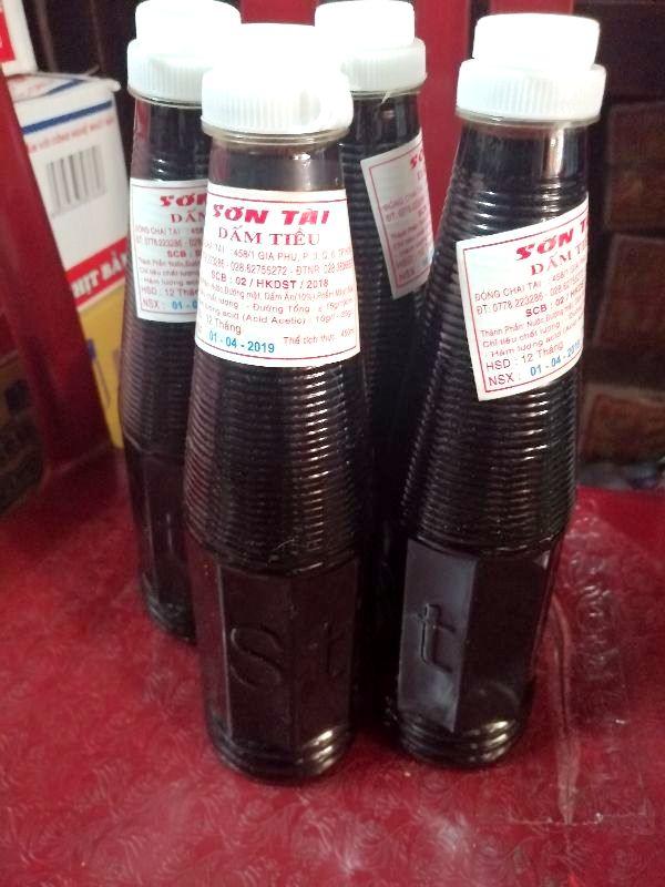Giấm Tiều Giấm Đỏ Sơn Tài 450ml