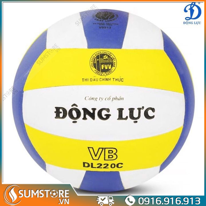 Quả banh bóng chuyền động lực dl 220c