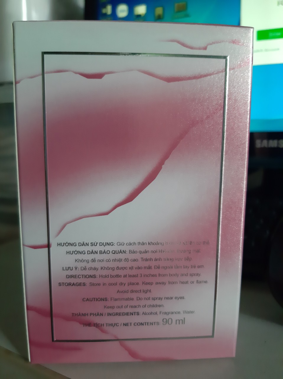 Nước hoa Cindy Eau De Parfum N84 chính hãng 90ml