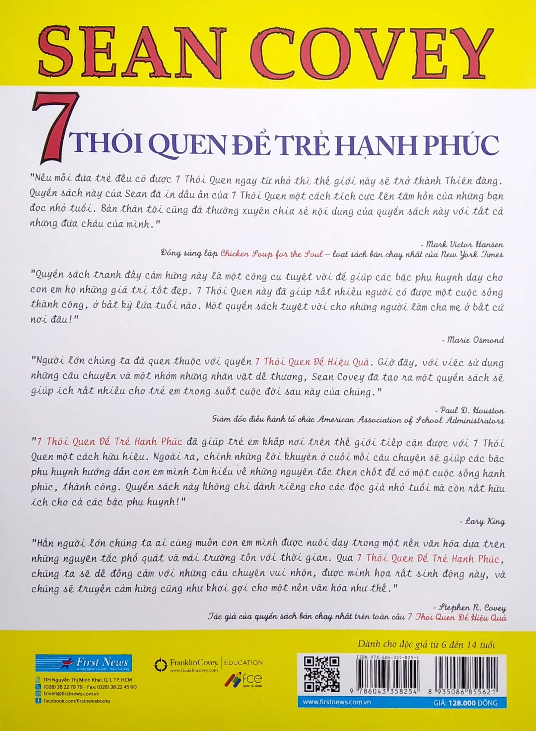 Sách - 7 Thói Quen Để Trẻ Hạnh Phúc (song ngữ)