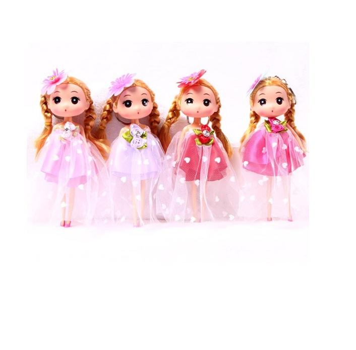 Set Bộ Búp Bê Chibi Công Chúa Và Hoàng Tử 18cm