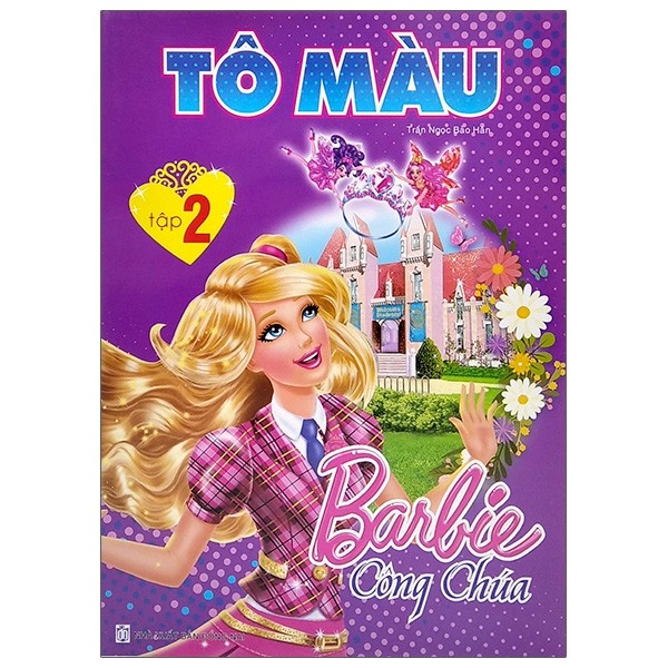 Sách - tô màu barbie công chúa - tập 2