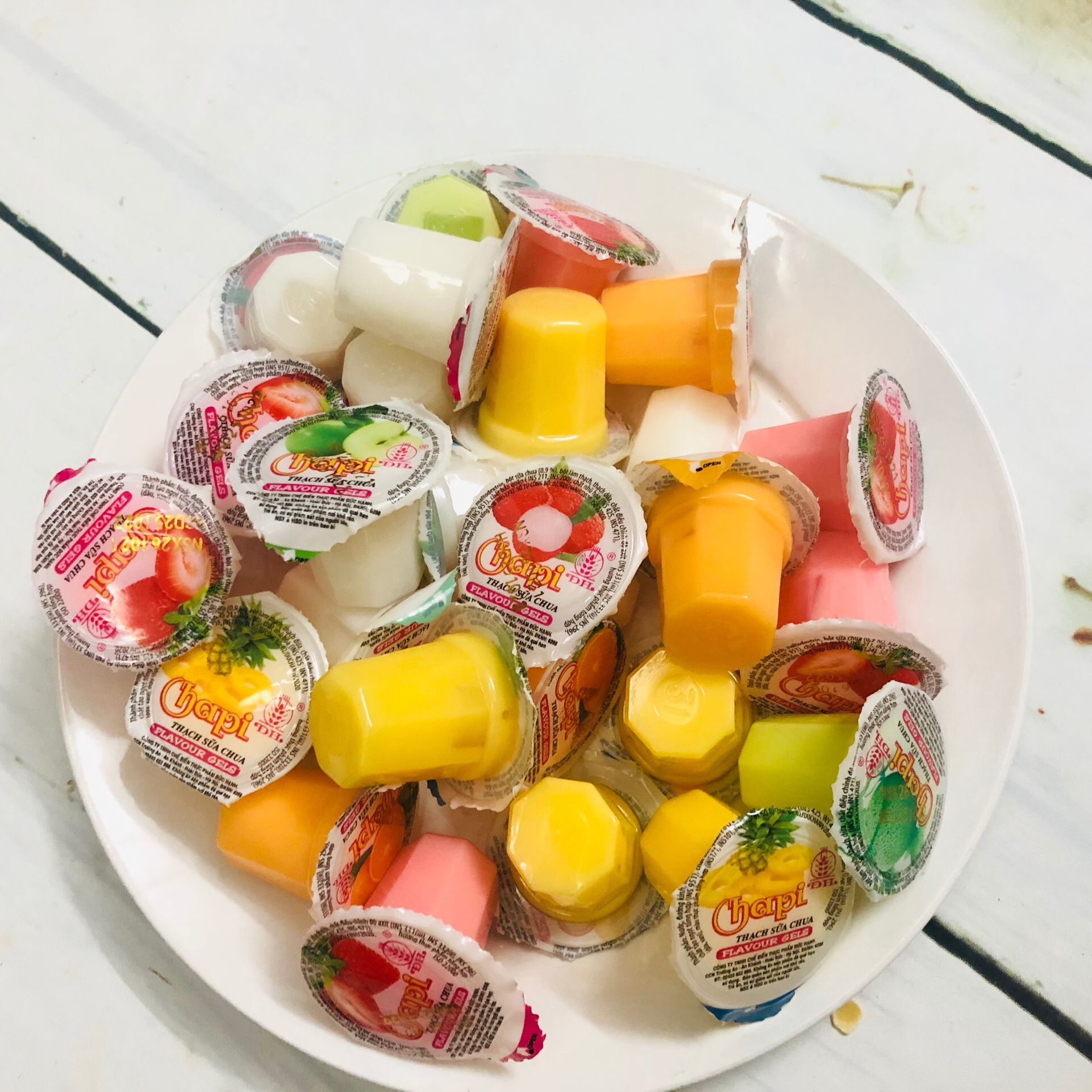 900gr Thạch sữa chua Chapi hủ nhỏ
