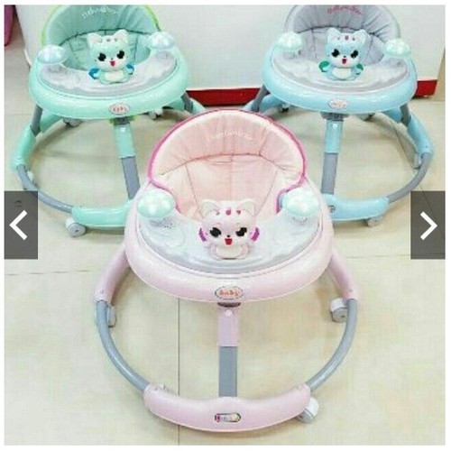 Xe tròn Tập Đi Cho Bé Hình Thỏ, Mèo, Doreamon