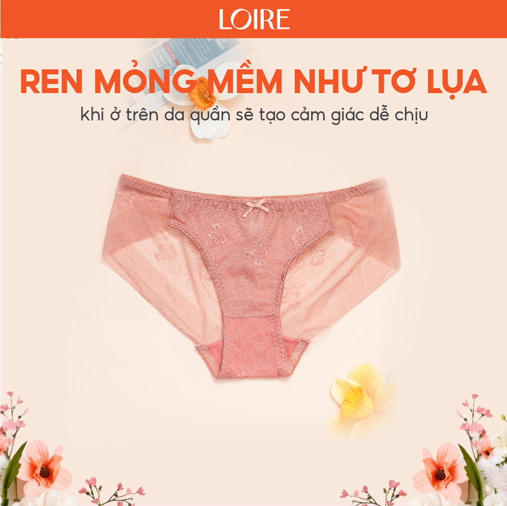 Quần Lót Ren Mềm Mịn Loirechic QLBK71