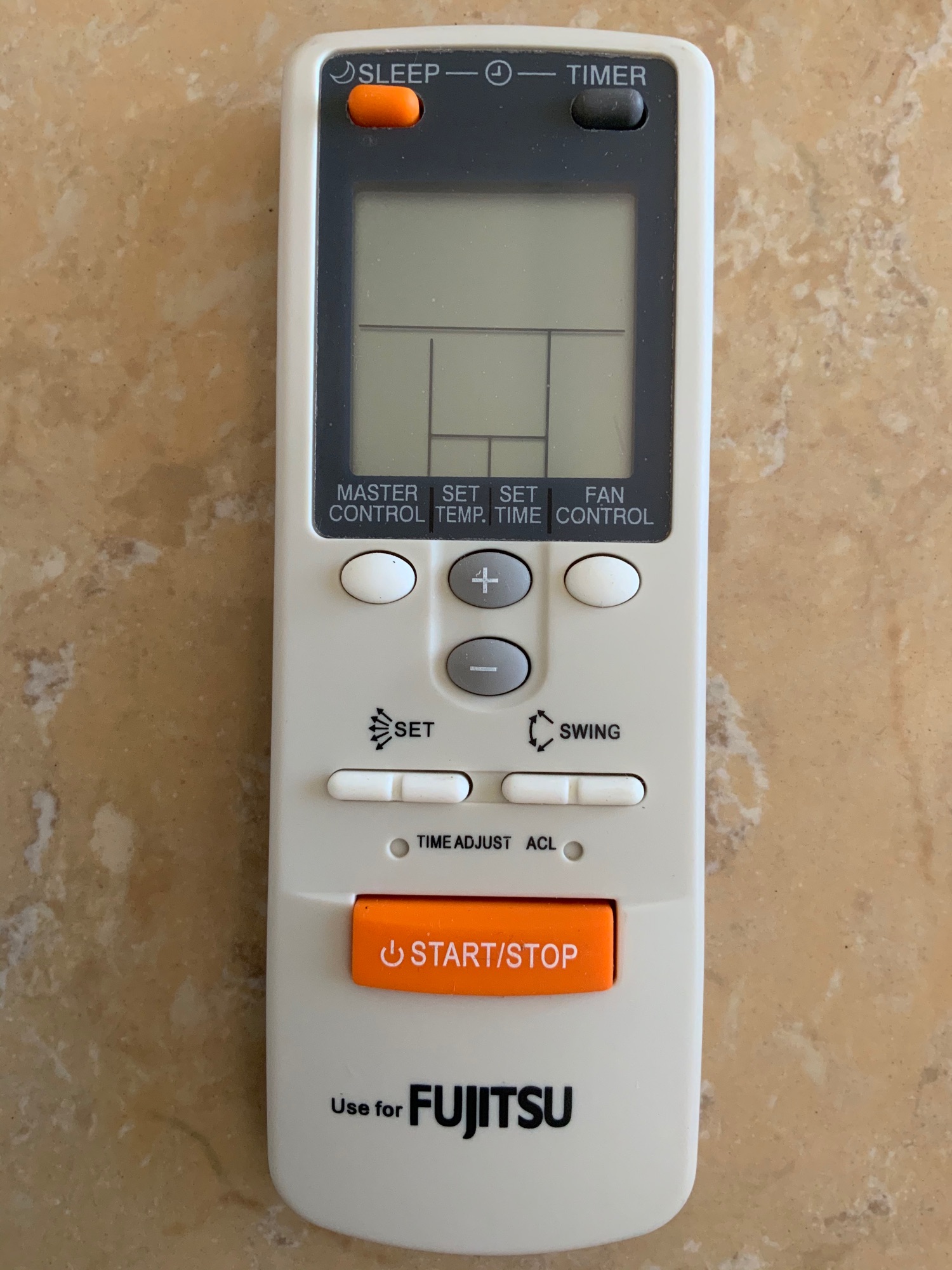 Điều khiển điều hoà Fujitsu (mẫu 1)