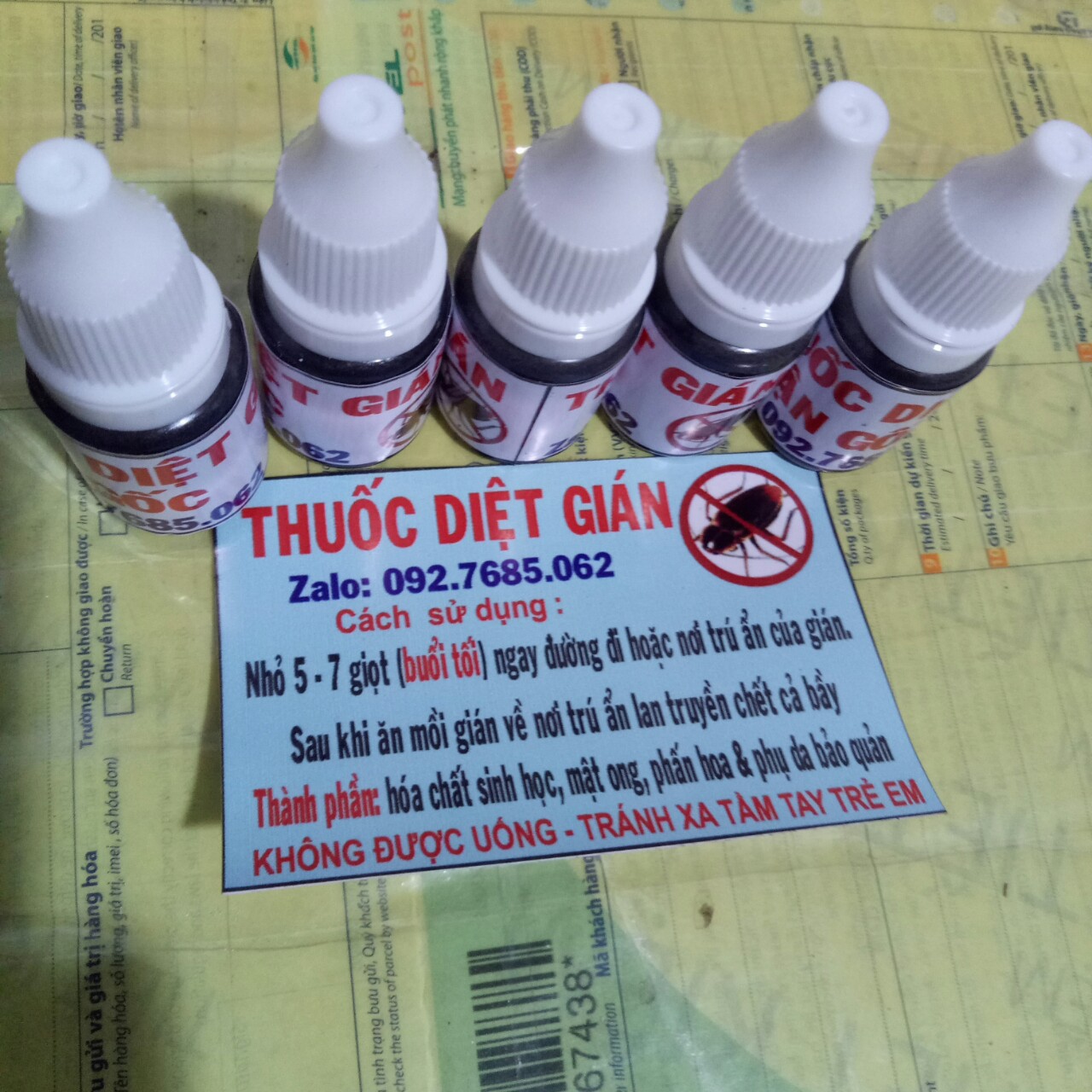THUỐC DIỆT GIÁN (LỌ)