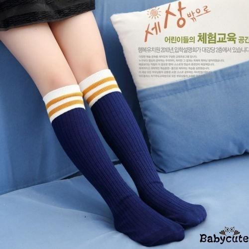 combo 5 đôi tất gối dài cho bé gái