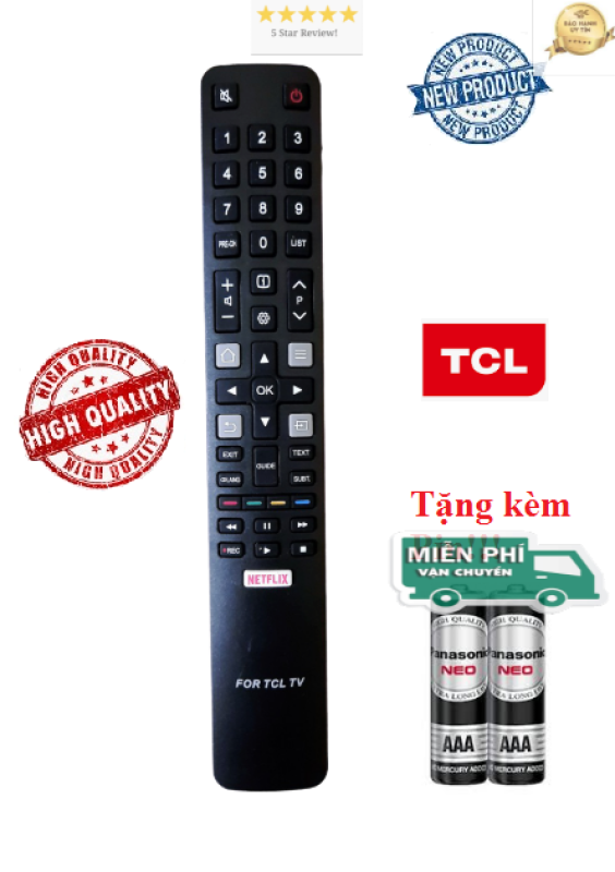 Bảng giá Điều khiển tivi TCL các dòng CRT LCD LED Smart TV- Hàng tốt - ALEX - TẶNG KÈM PIN