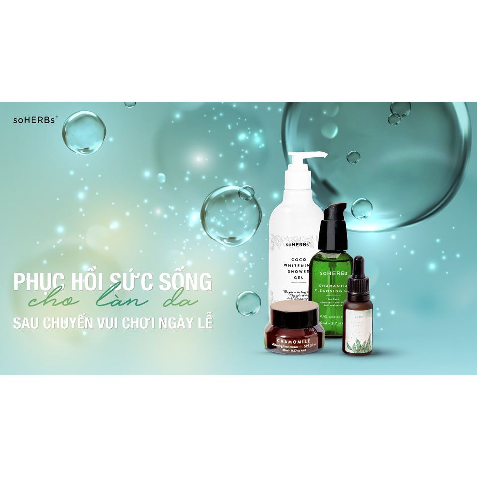 [HCM]SỮA RỬA MẶT KHỔ QUA SOHERBS 80ML