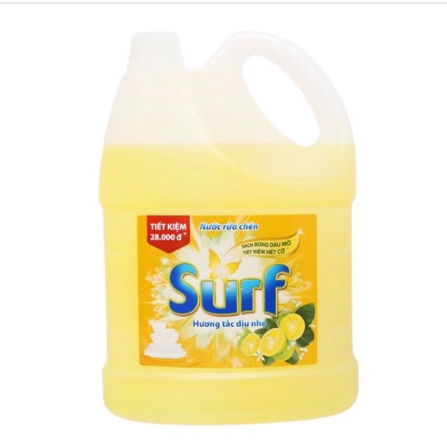 Nước rửa chén Surf 4kg