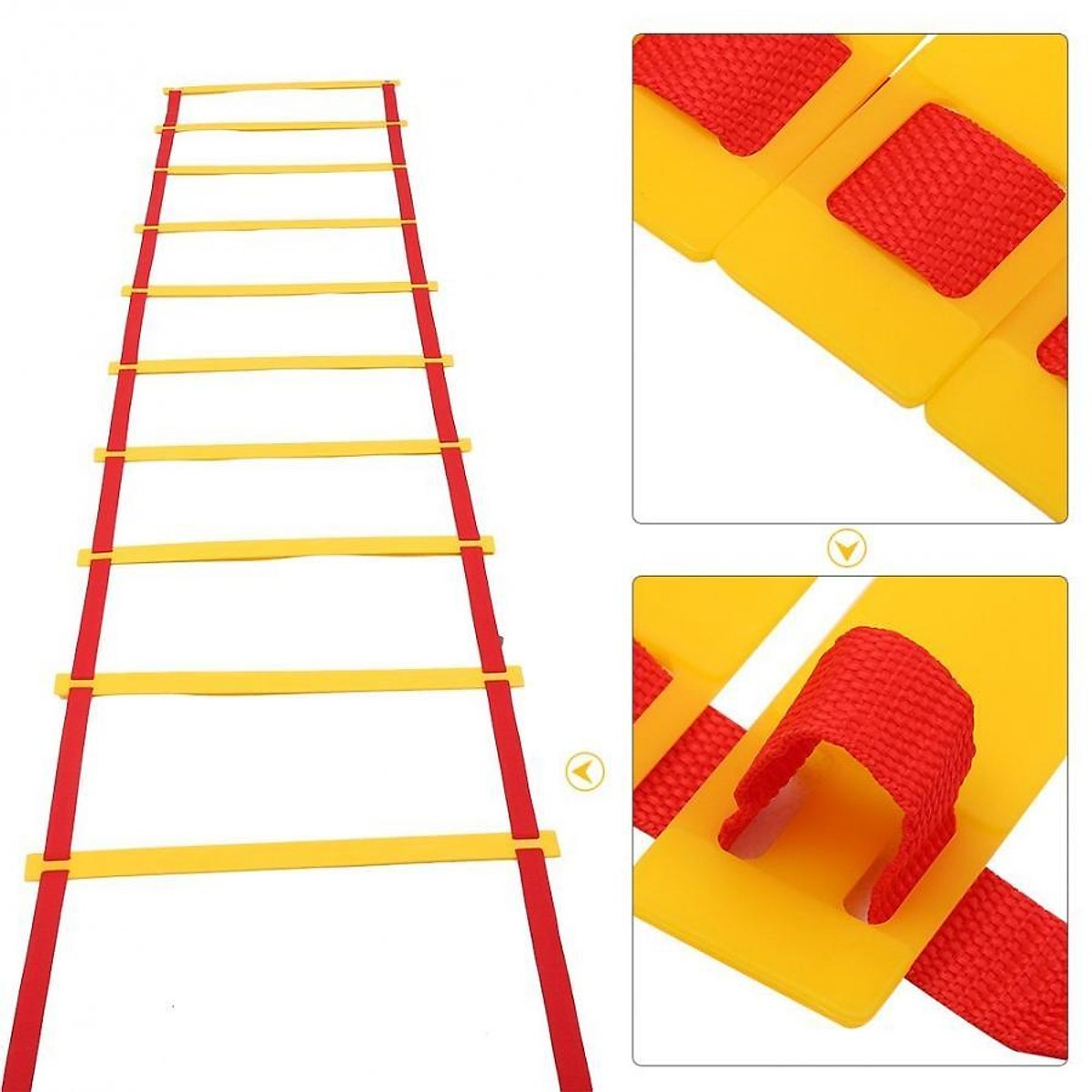 Thang dây tập luyện thể lực, thể thao 9m (18 thanh)