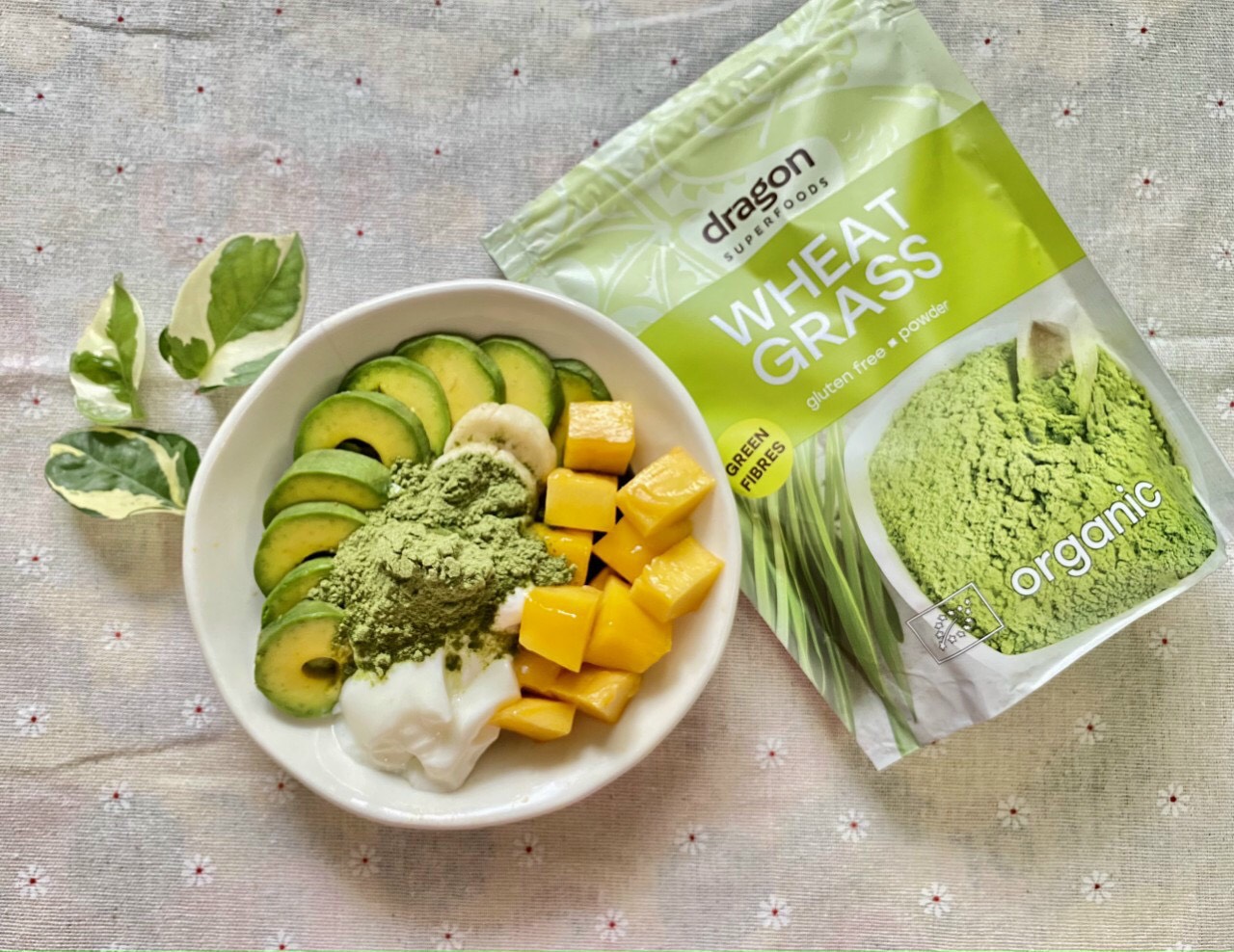 Bột Cỏ Lúa Mì Hữu Cơ Dragon Superfoods 150g