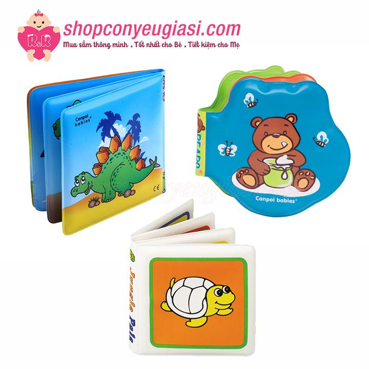 [HCM]Đồ Chơi Tắm Hình Sách Nhiều Màu Canpol