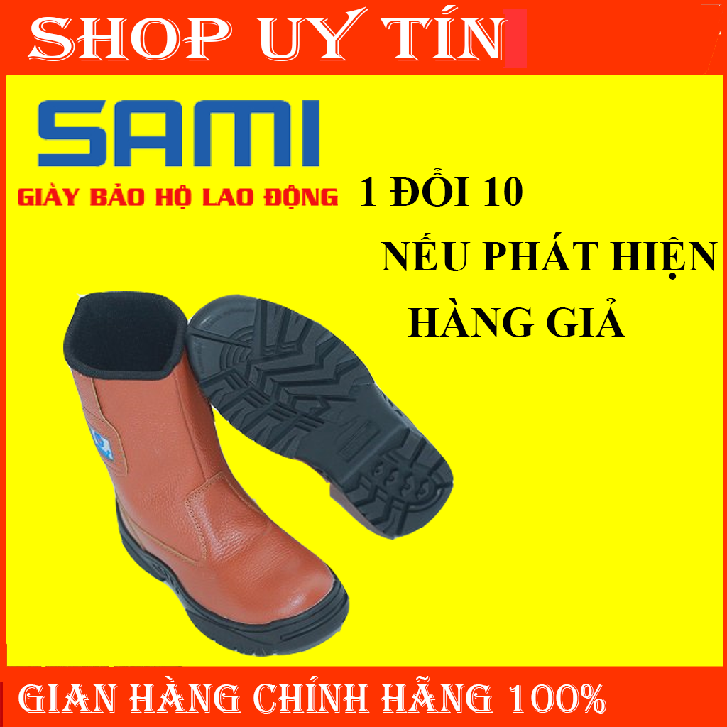 Ủng bảo hộ mũi đế thép Sami