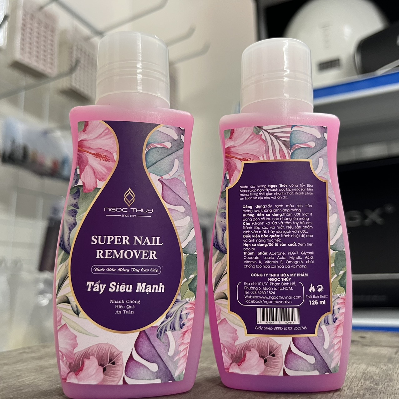 Axitone Nước Tẩy SƠn Móng - Phá Gel Ngọc Thủy