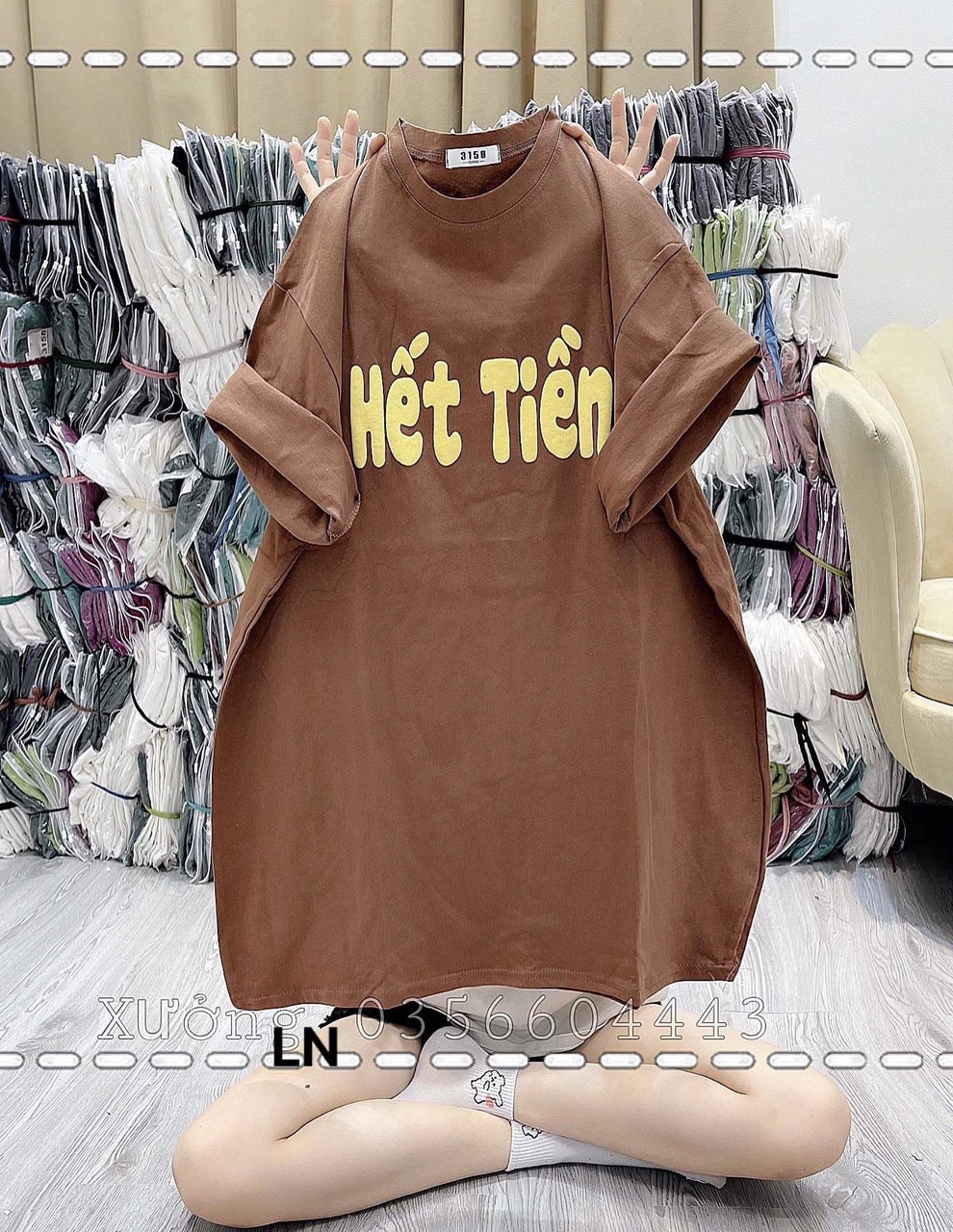 [freship] Áo phông hết tiền  Chất cotton su,ln