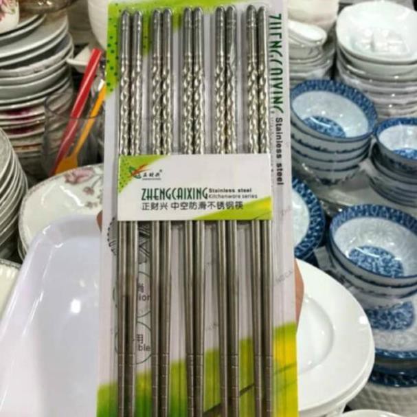 Đũa i nốc xoắn trống trơn i nốc 304 xịn cao cấp