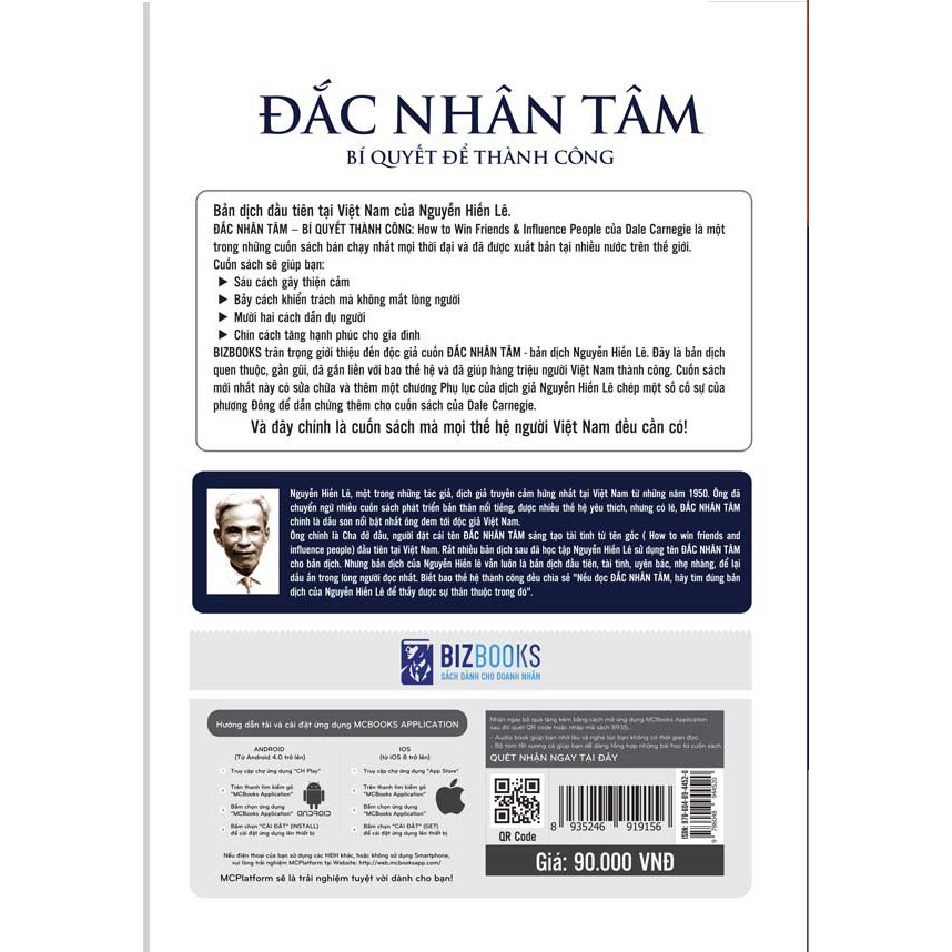[HCM]Sách - Đắc Nhân Tâm: Bí quyết để thành công