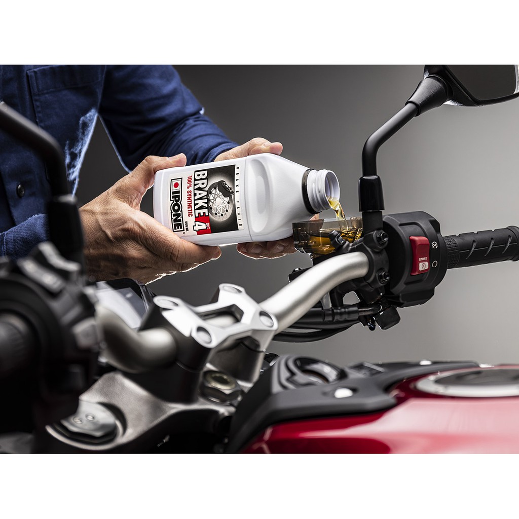 Dầu thắng dot4 tổng hợp Ipone Brake Dot 4 (500ml)