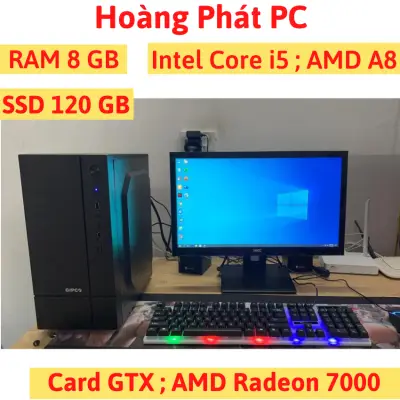 Bộ Máy Tính Gaming Giá Rẻ Chơi FO4, Liên Minh - Có Card Màn Hình - Bảo Hành 3 Tháng