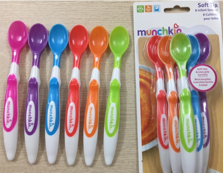 Thìa mềm ăn dặm Munchkin có tách lẻ từng chiếc