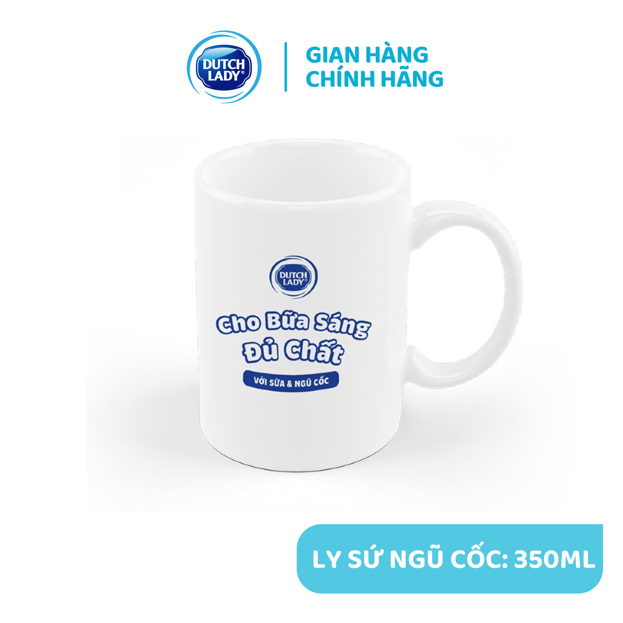 [GIFT] Ly Sứ Ngũ Cốc Dutch Lady 350ml