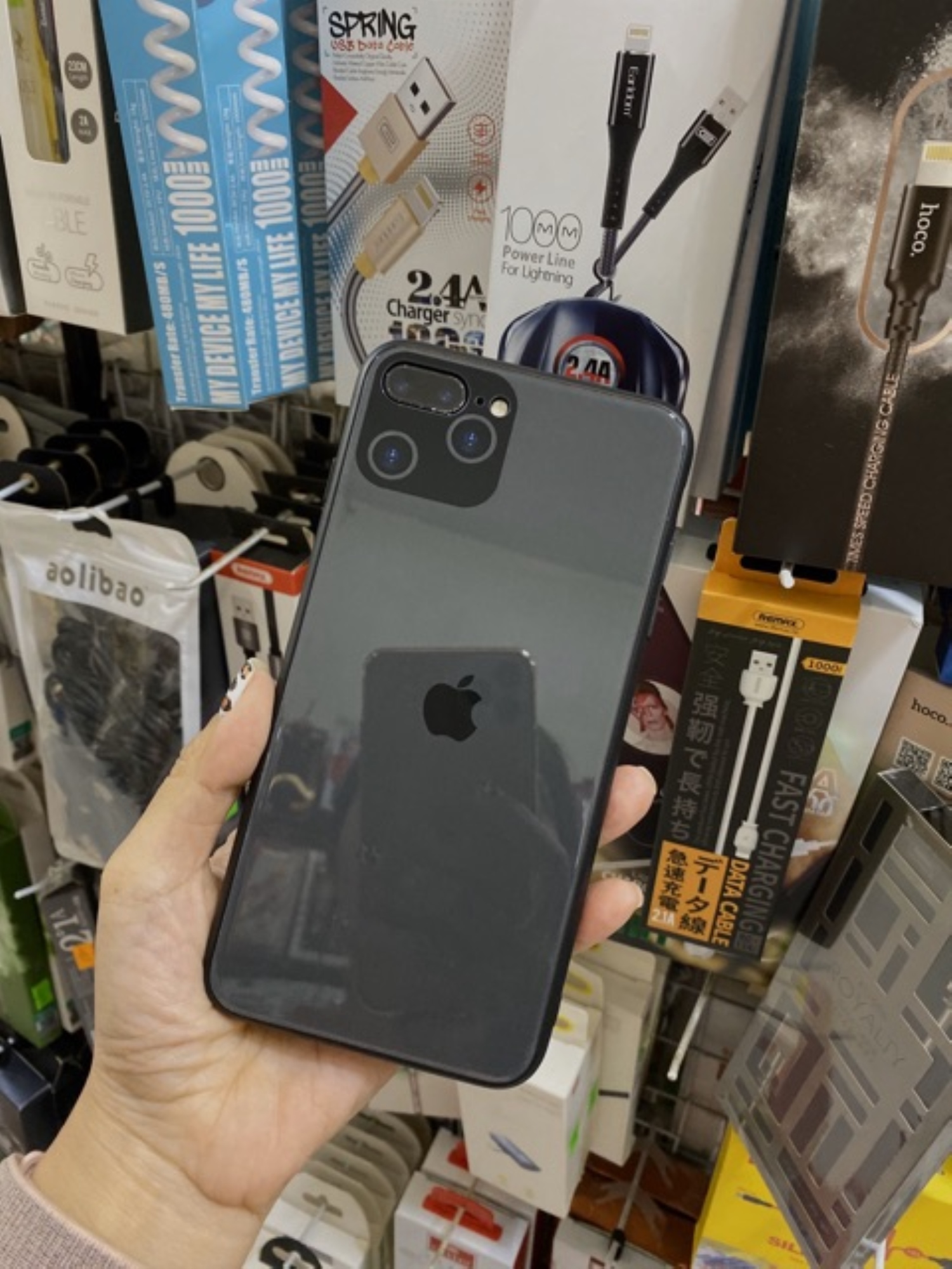 Ốp iphone 7plus/8plus/6plus/6splus/6/6s/7/8- ốp giả 11