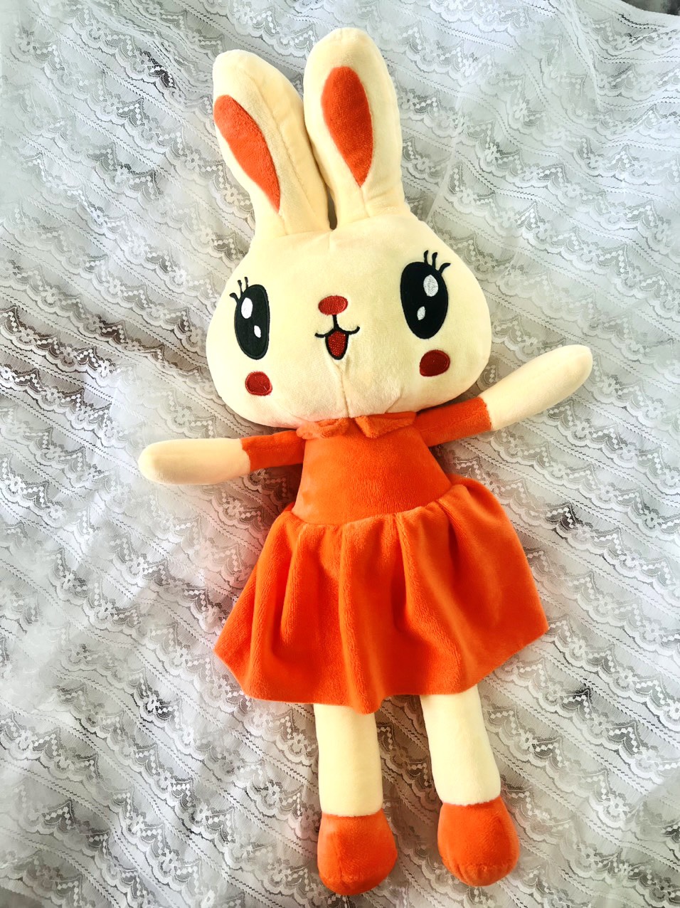 GẤU BÔNG THỎ MẶC VÁY XINH NGẤT NGÂY