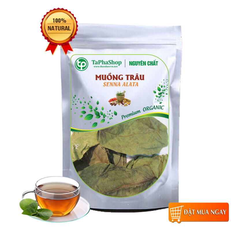 Lá muồng trâu sấy khô 500g - tấn phát