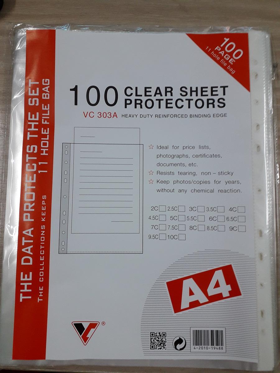 Bìa  Lỗ A4 ( 320 gr ) (100 cái/ xấp)