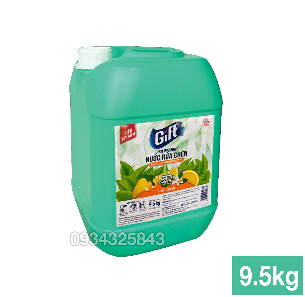 Nước rửa chén gift 9.5kg