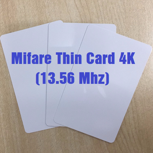 Bộ 10 thẻ bãi xe, thẻ thang máy Mifare (1K -136Khz)