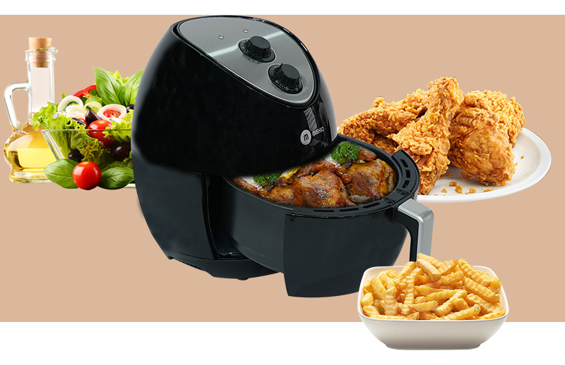 [HCM]Nồi chiên không dầu MISHIO MK41 (4.4 lít)