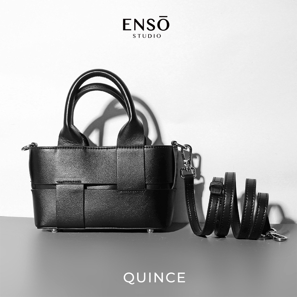 Túi da cao cấp QUINCE BAG ĐEN