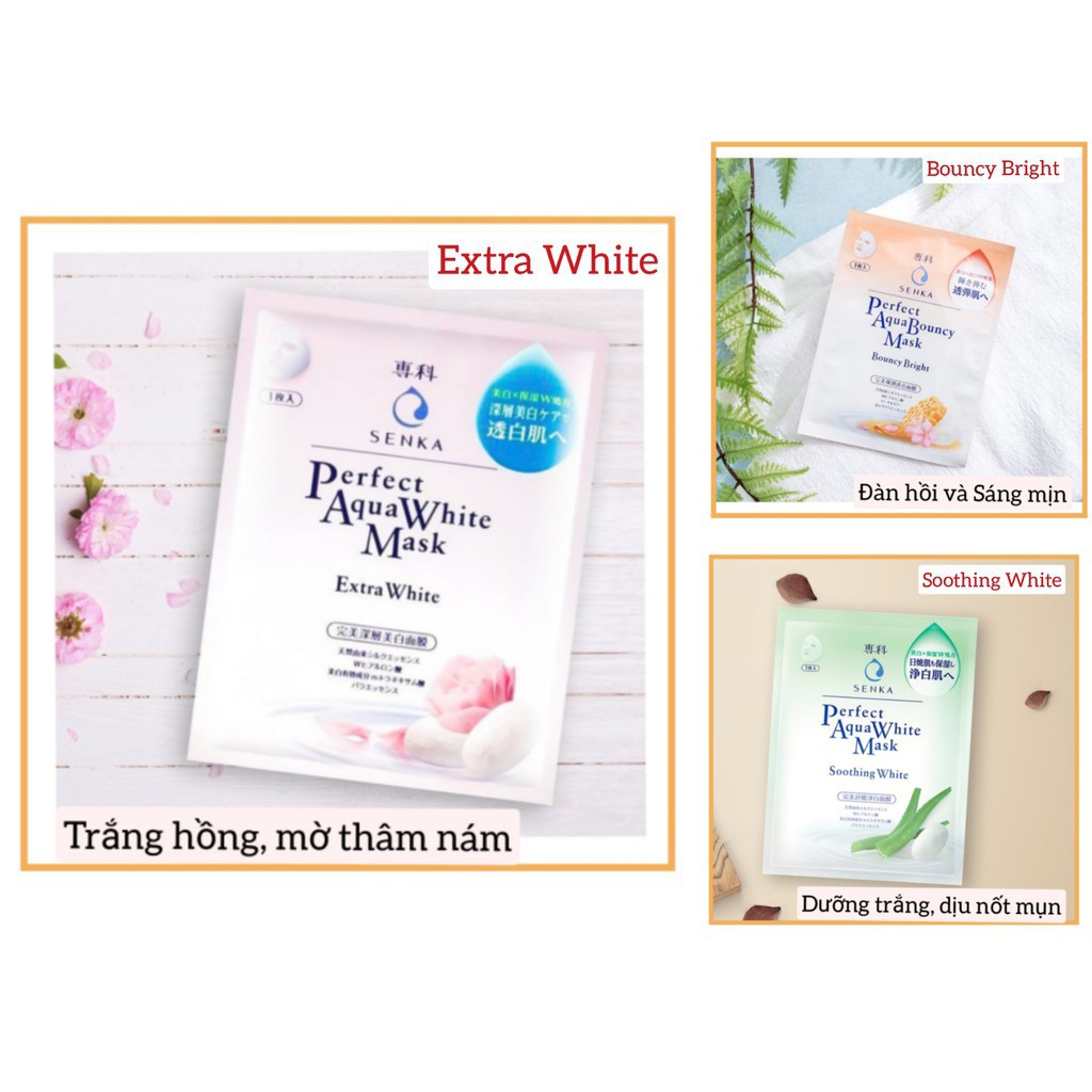 [hàng khuyến mãi] Mặt nạ Senka (25ml)