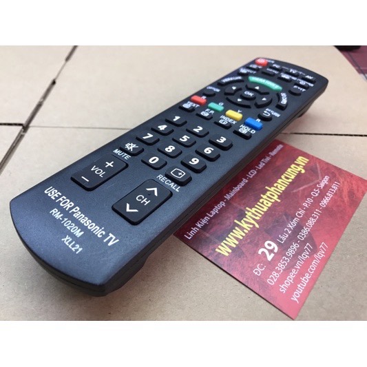 Pana 1020 - remote điều khiển tivi pana không internet rm-1020m