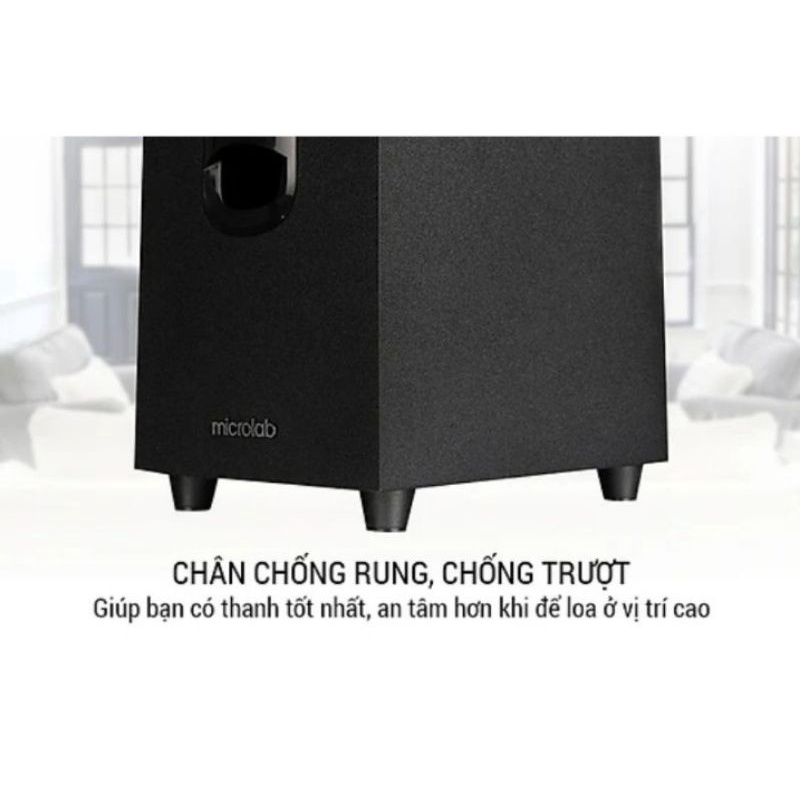 Loa Microlab M108 2.1 - Hàng chuẩn  bảo hành 12 tháng