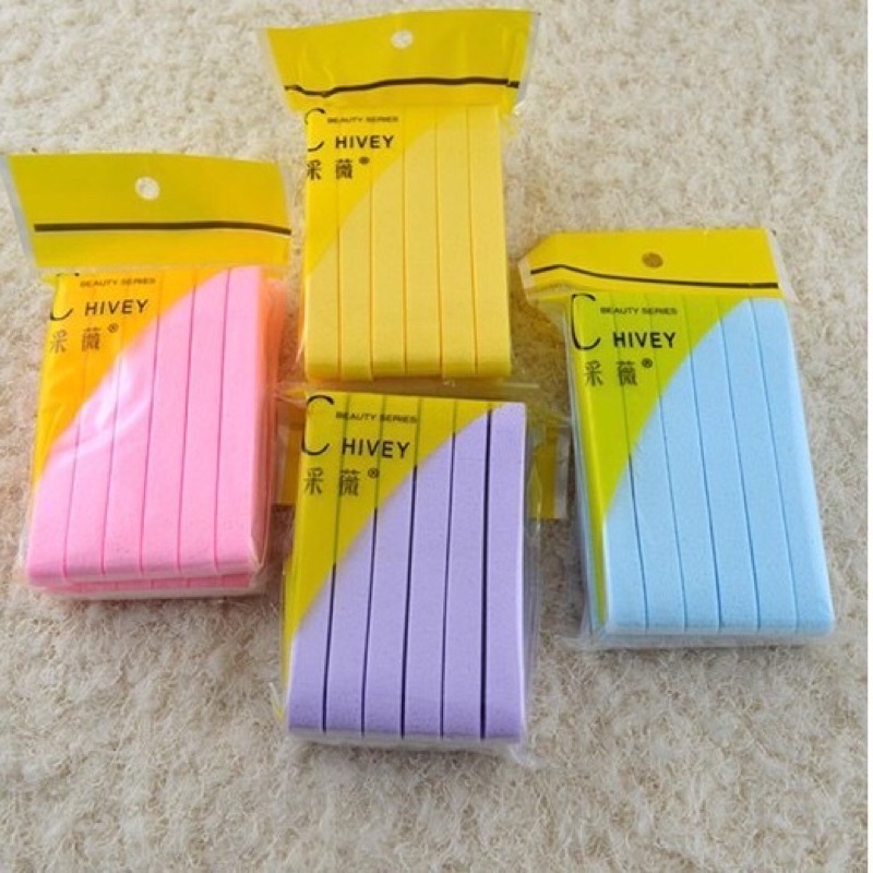 Bọt biển - bông nở rửa mặt Chivey 12miếng