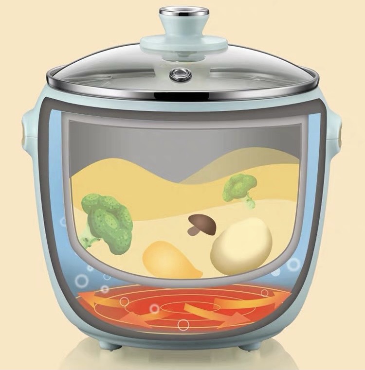 NỒI HẦM ĐIỆN BEAR DDZ-C10F1
