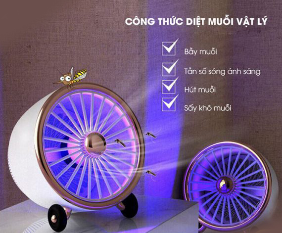 [HCM]Máy bắt muỗi thông minh Remax RL-LF03