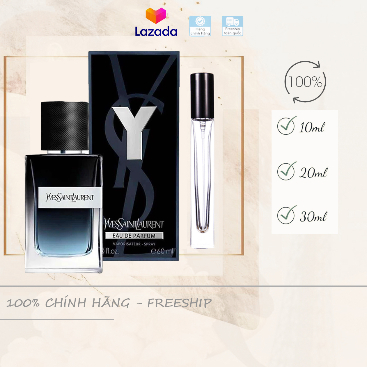 [Chiết 10-20-30ml] Yves Saint Laurent Y Eau de Parfum