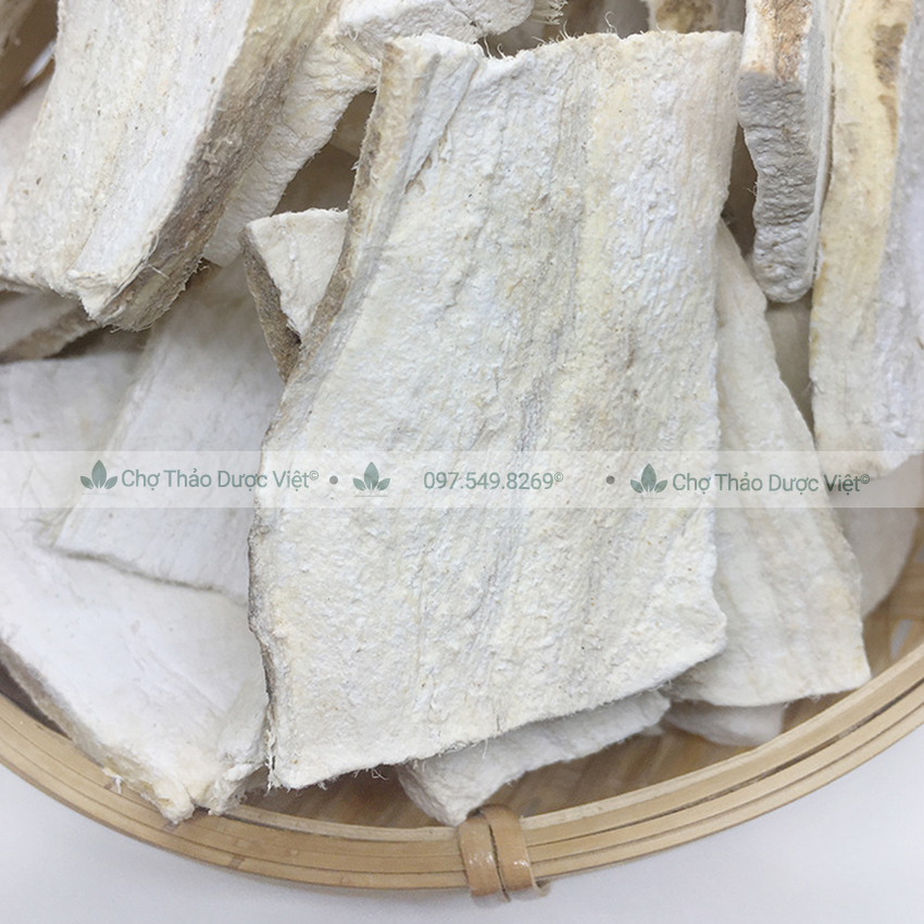 Cát căn khô 100g, thái lát mỏng, trắng đẹp, hỗ trợ tăng cường tiêu hóa, ổn định huyết áp