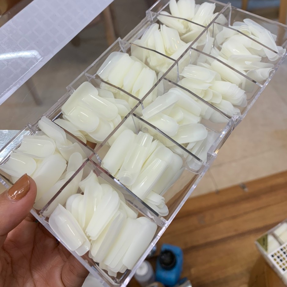 [Chính hãng] Móng up HSM, up thang nhám sẵn đủ size từ 0-9 (hộp 500 móng)