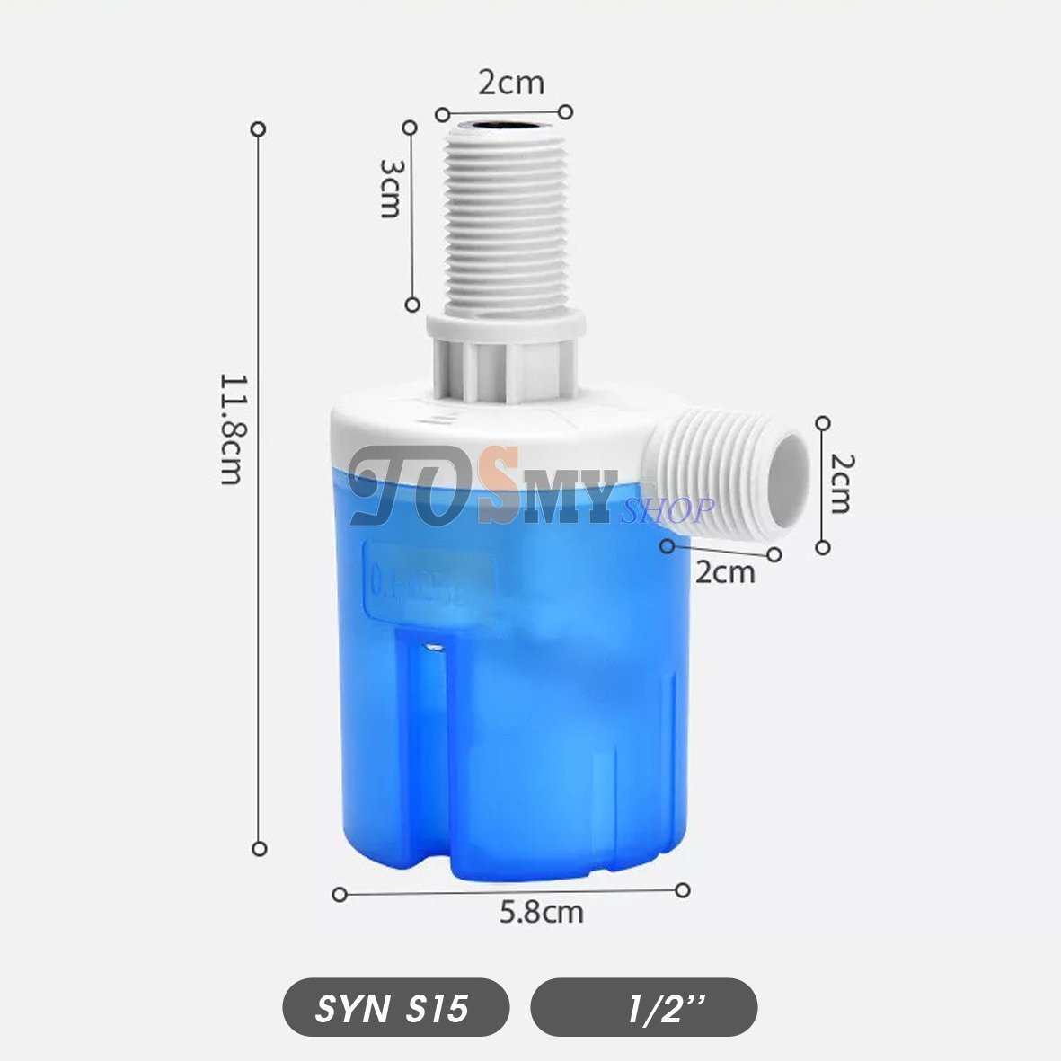 [HCM]Van phao nhựa thông minh tự động phi 21mm