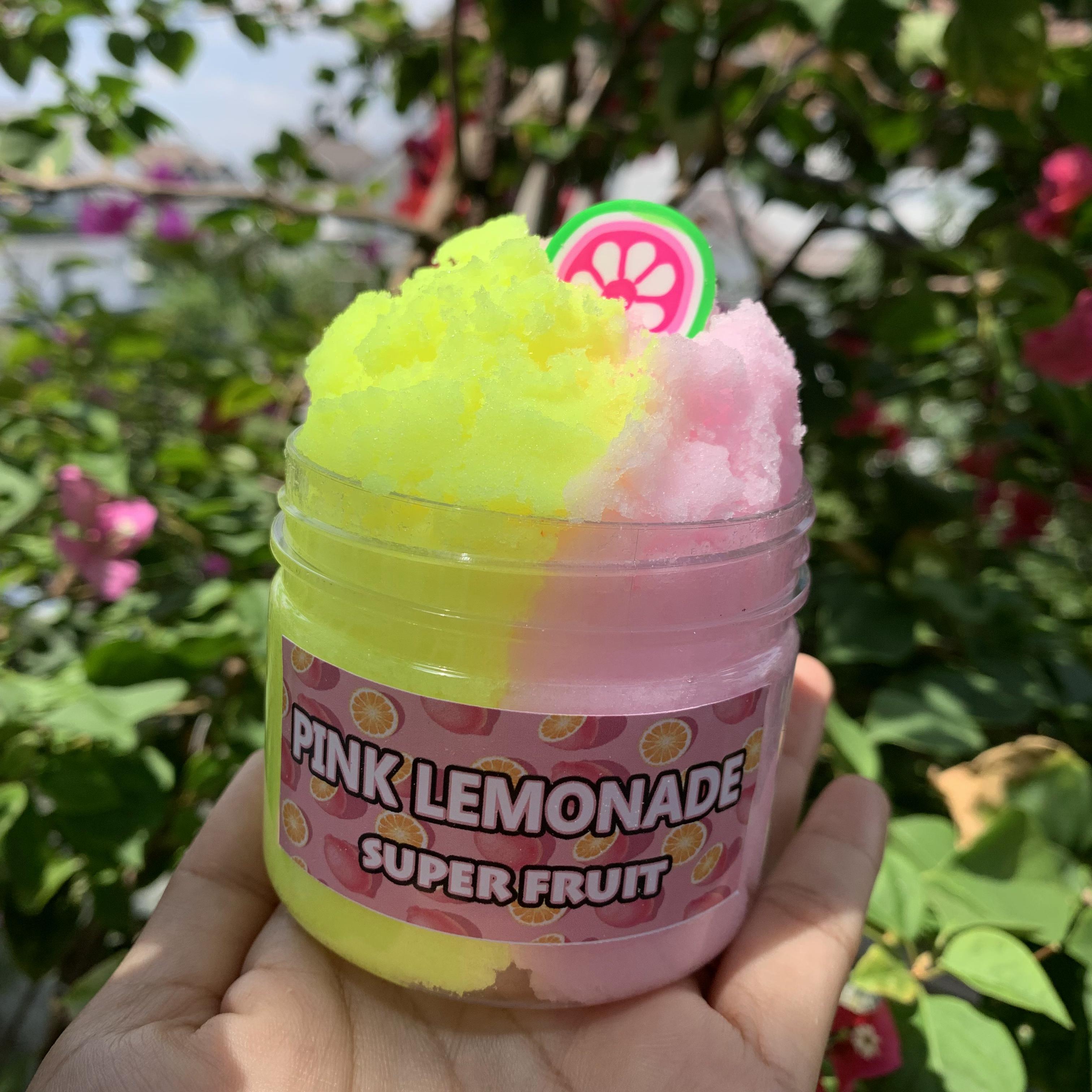 Pink Lemonade Fruit Cloud Slime - Chất Nhờn Slime Mây Cao Cấp Giúp Thư Giãn