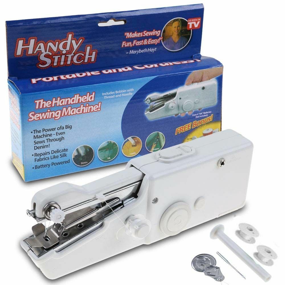 Máy khâu mini- Máy May Cầm Tay Nhỏ Gọn - Máy khâu gia đình - Máy khâu mini Nhật