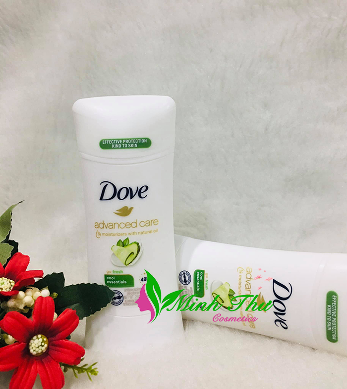 Lăn Sáp Khử Mùi Dove Advanced Care 72h 74gr