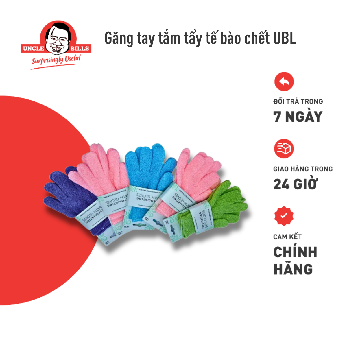 Găng tay tắm ubl ag0002