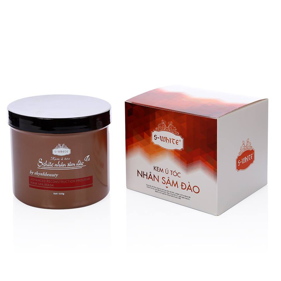 Kem ủ tóc nhân sâm đào swhite nhỏ 500g